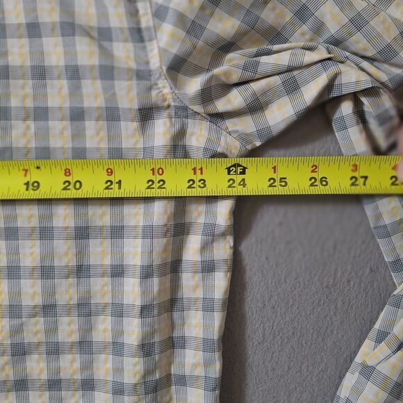 Ascend  Shirt XL Mens  - 2 Lot Bundle - Red Gray  White Tech Plaid Check - Picture 8 of 15